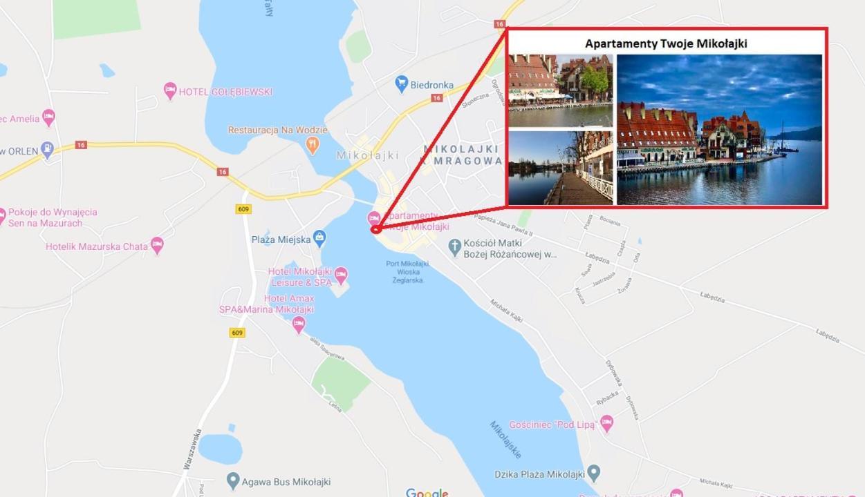 Apartamenty Twoje Mikolajki المظهر الخارجي الصورة
